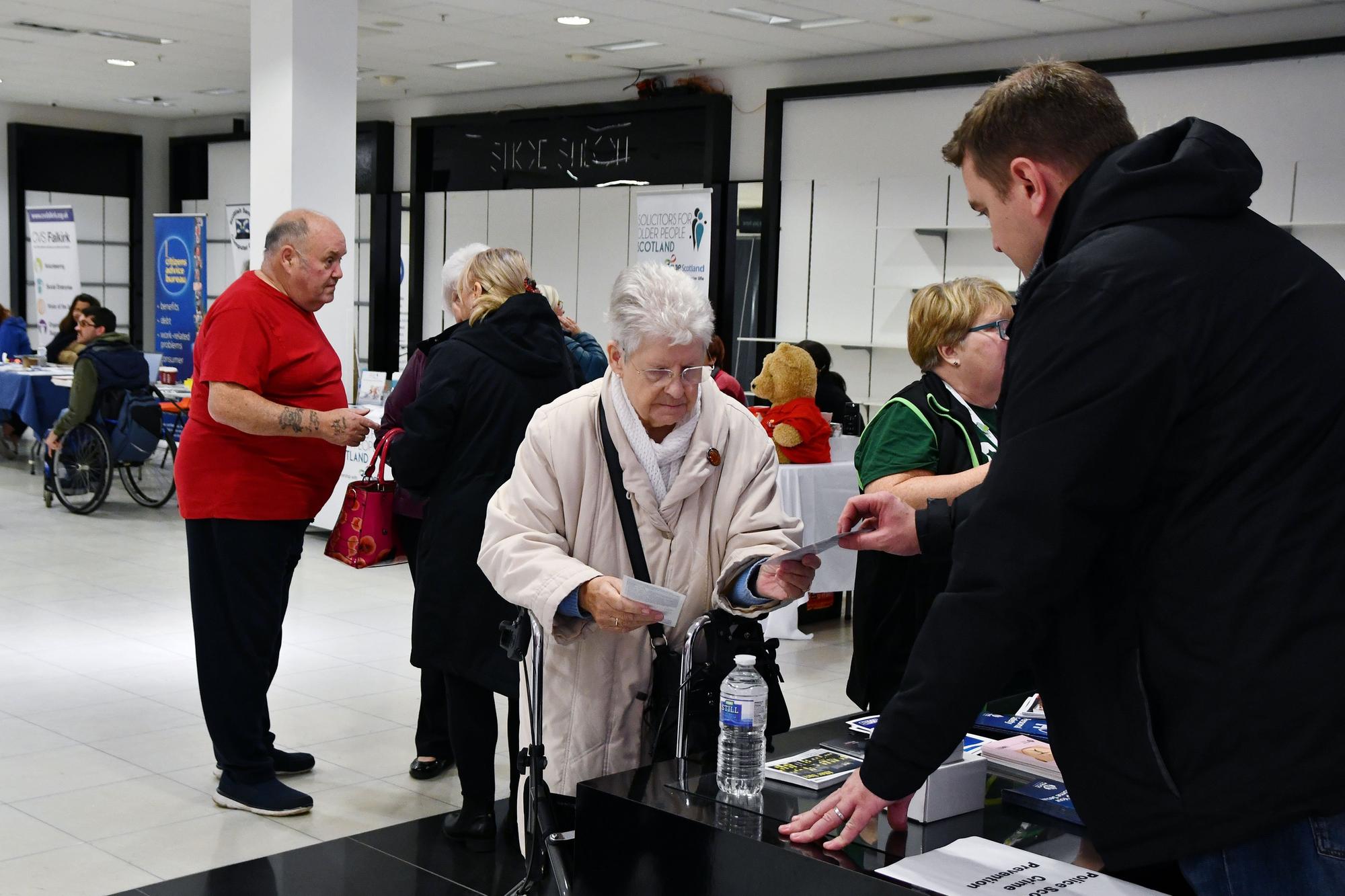 Find out more about Falkirk Older People's Day event in Howgate Centre