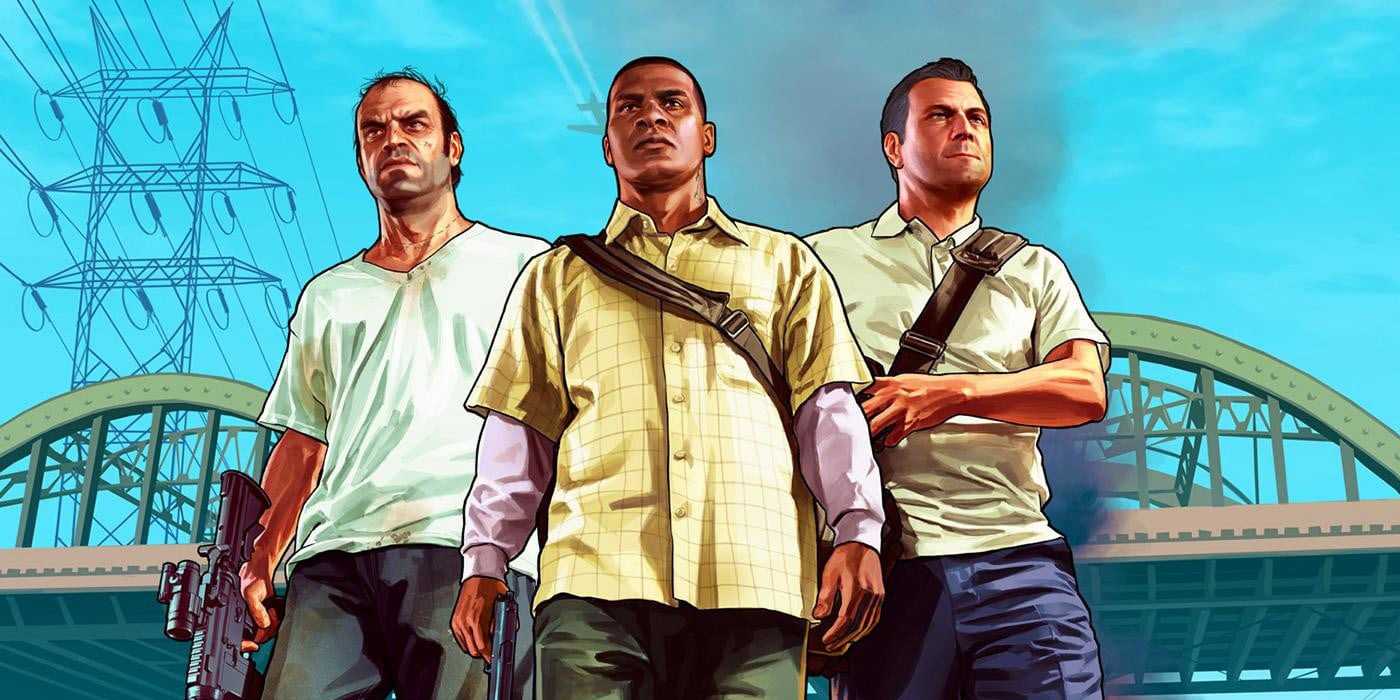 GTA 5 teaser poster.