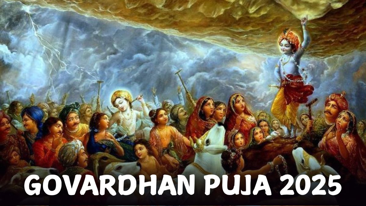 Govardhan Puja 2025: Date, Time, Shubh Muhurat, Annakoot Significance And Rituals
