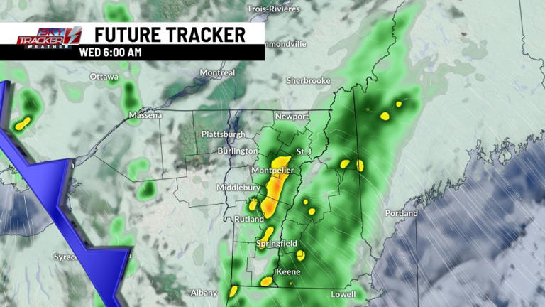 Rainy, windy today before drying out Tuesday