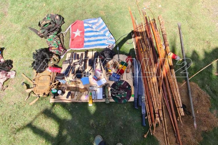 Satgas Swasembada Papua Serbu Markas OPM, 4 Orang Tewas Termasuk Panglima