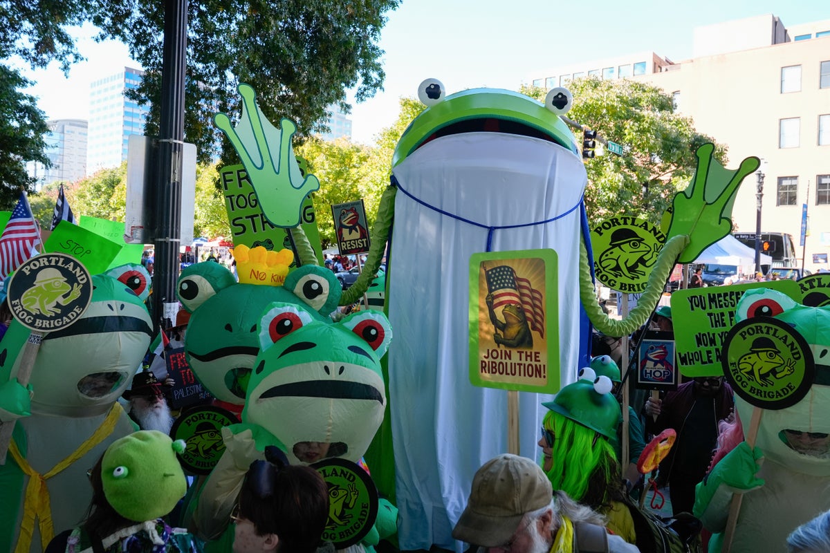 Operation Inflation: How Portland’s ‘Antifa frog’ became a No Kings ...