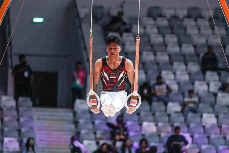 Pelatih Senam Artistik Indonesia Percaya Abiyurafi Raih Medali SEA Games 2025