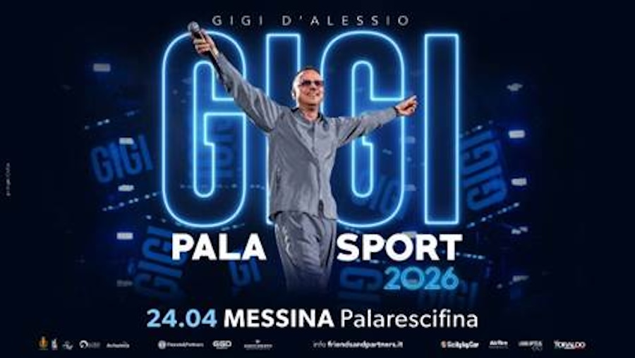 Gigi D’Alessio in concerto a Messina, ad aprile 2026 il suo tour ...
