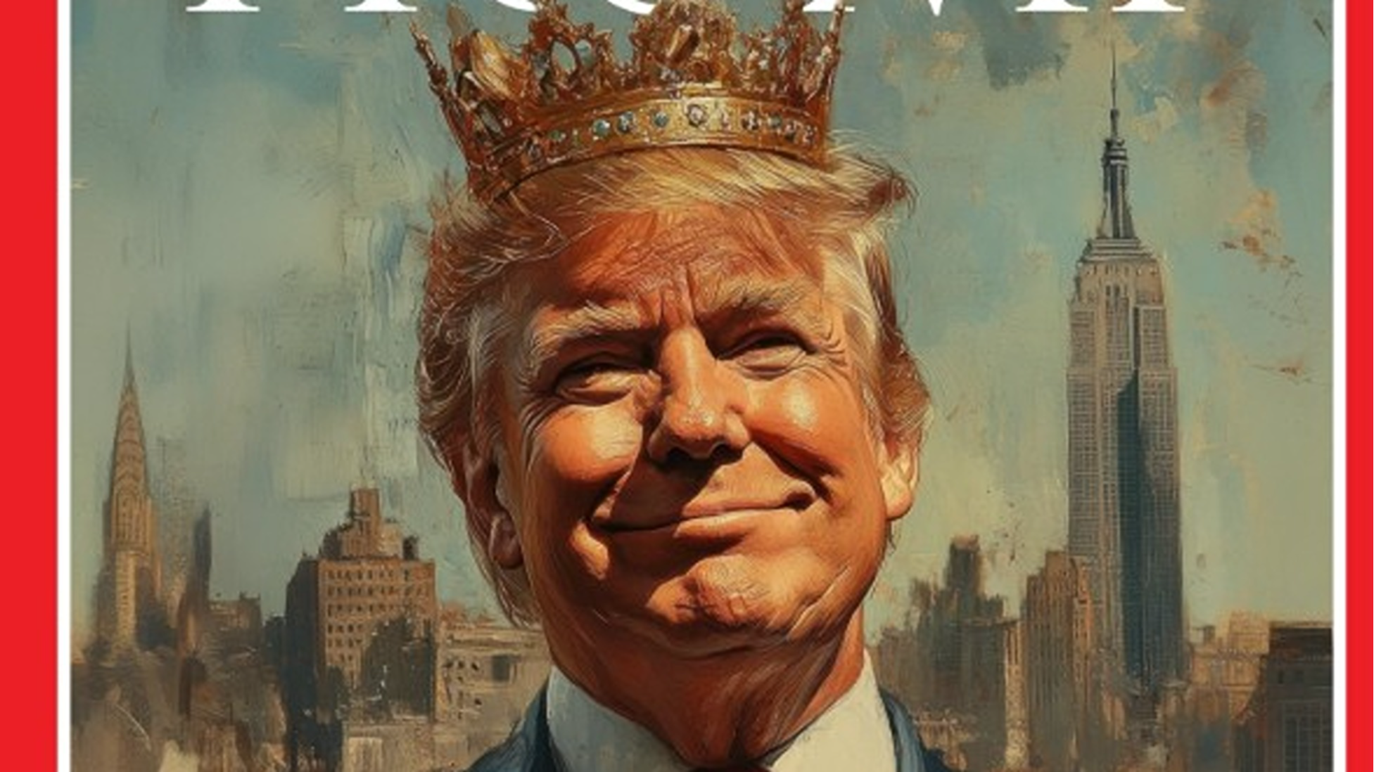 Donald Trump shares AI video of himself as ‘King Trump’ dumping brown ...