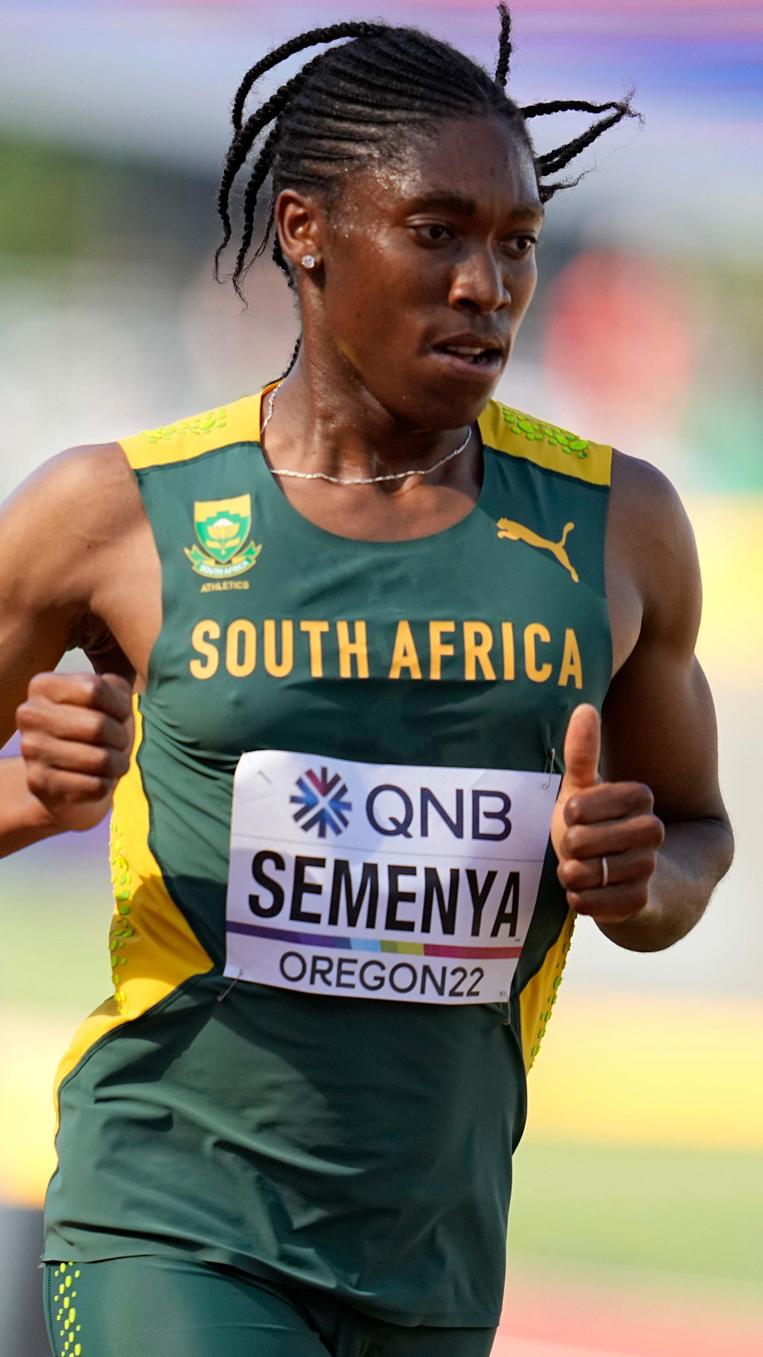 Caster Semenya says men have too much say in athletics