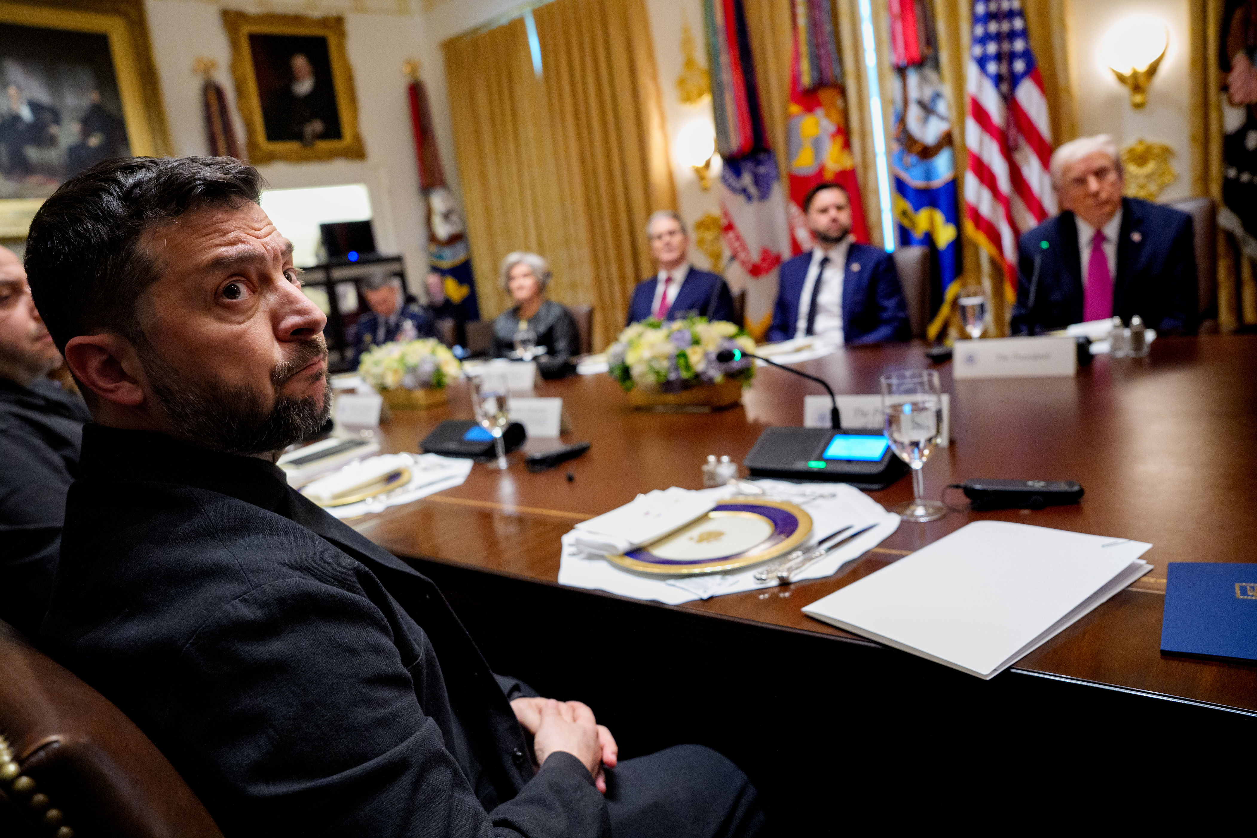 In tense meeting, Trump told Zelensky to concede land, meet Putin’s demands
