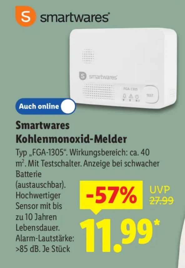 Lidl verkauft bald ein Gerät für 11,99 Euro, das in jedem Haushalt mit Gasheizung hängen muss
