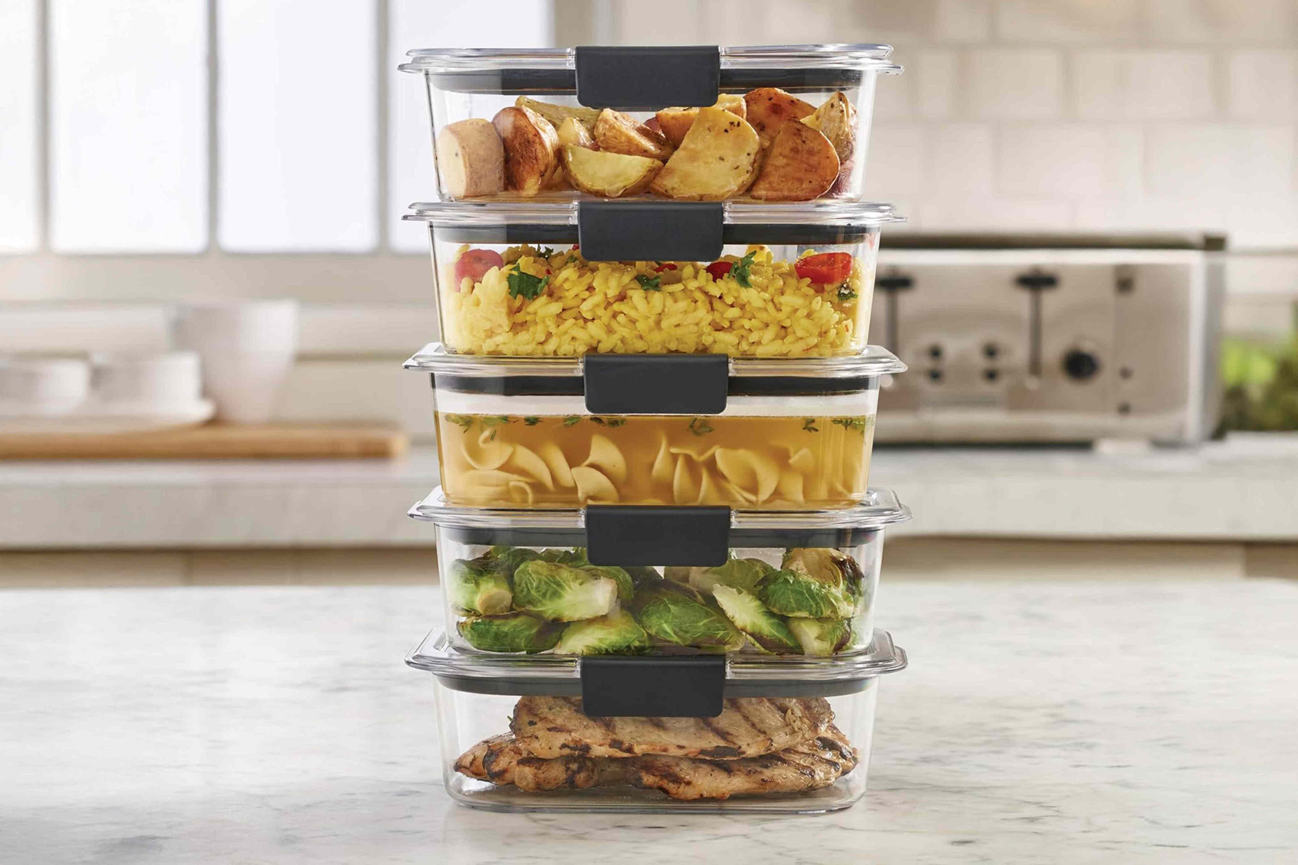 Rubbermaid, Pyrex, Tupperware, and More Airtight Food Storage ...