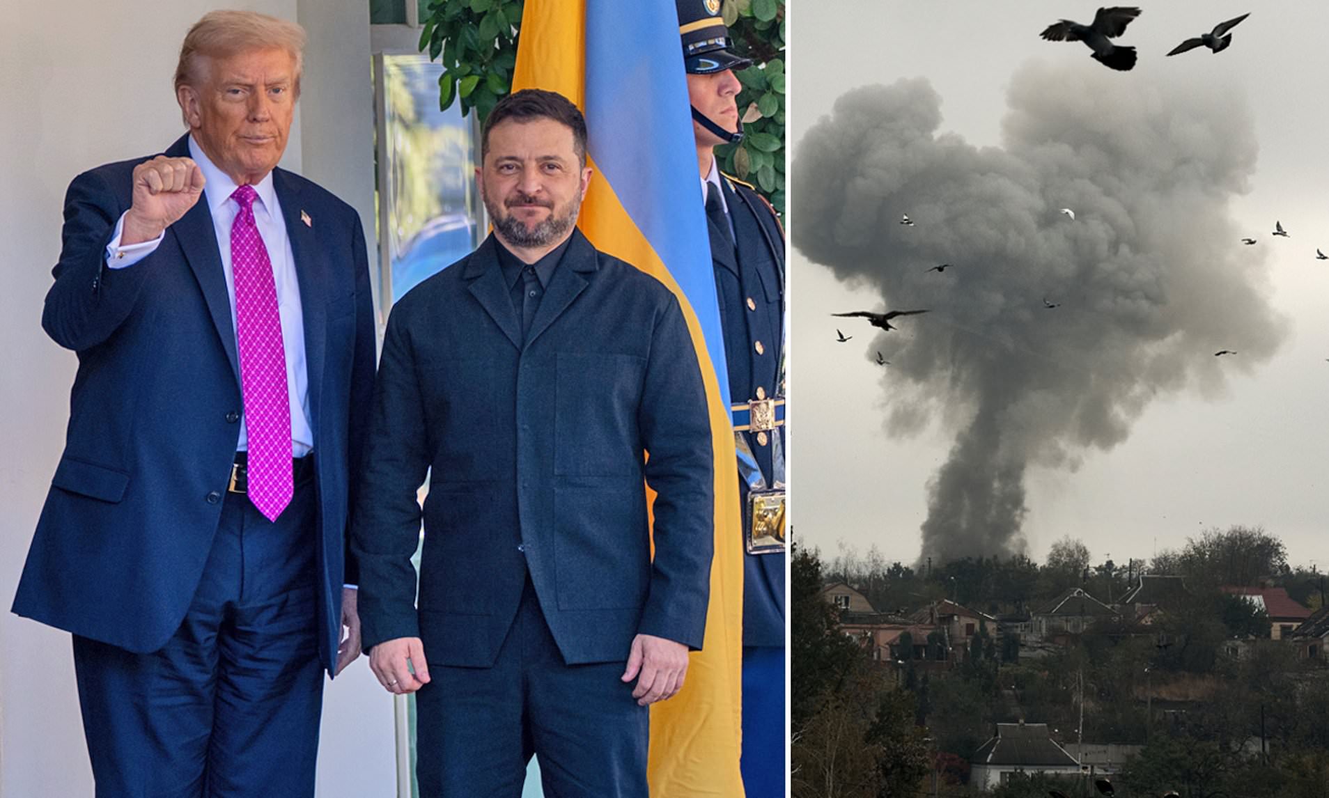 Trump denies forcing Zelensky to accept Putin demands in expletive ...