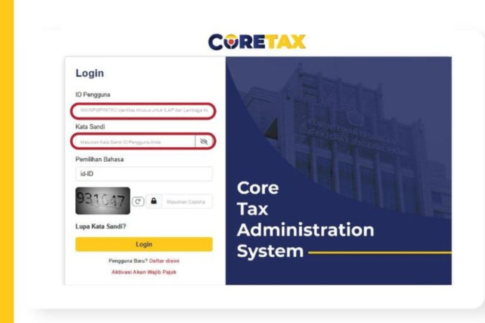 Catat! Wajib Pajak Tidak Bisa Lapor SPT Tanpa Aktivasi Akun Coretax