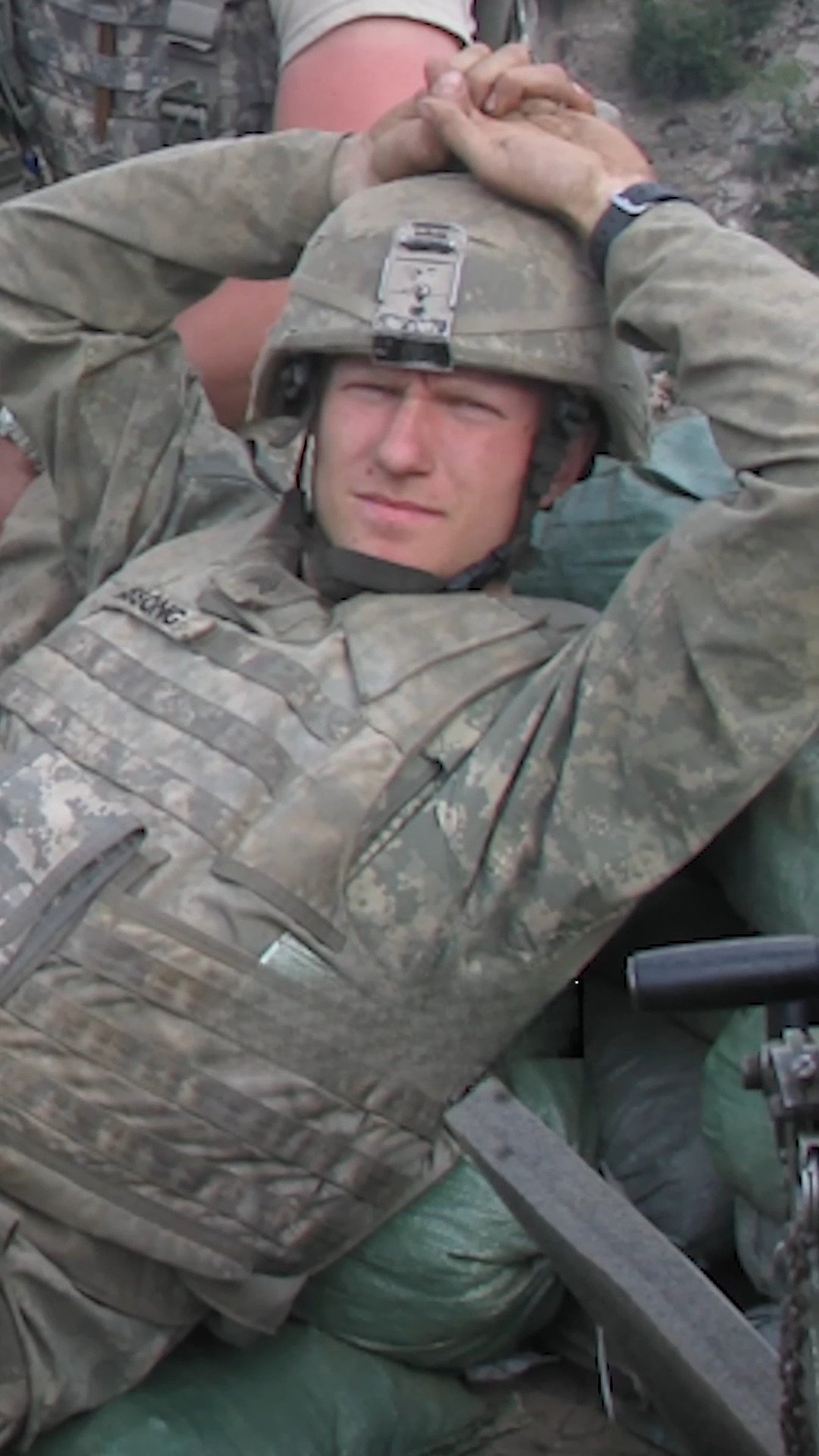 Wounded and Alone During an Enemy Ambush