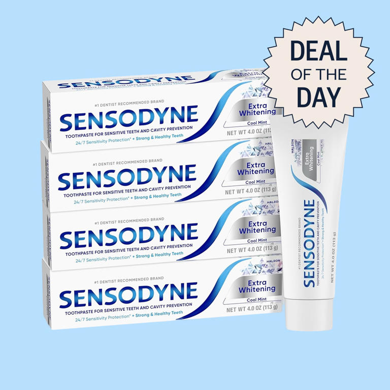 PSA: Sensodyne toothpaste is 20% off on Amazon