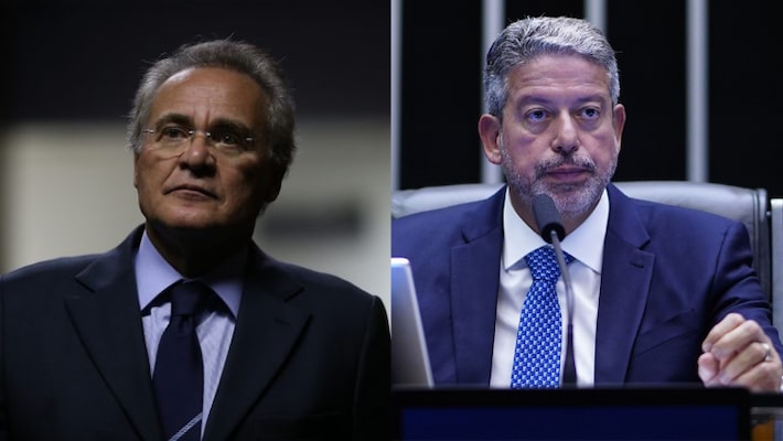 Calheiros, no Senado, e Lira, na Câmara, são os relatores do projeto de isenção do IR Foto: Foto: Dida Sampaio/Estadão e Pablo Valadares/Agência Câmara