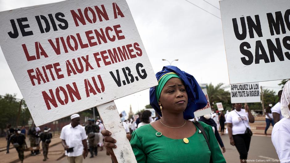 En 2020, mobilisation contre les violences basées sur le genre, à Bamako
