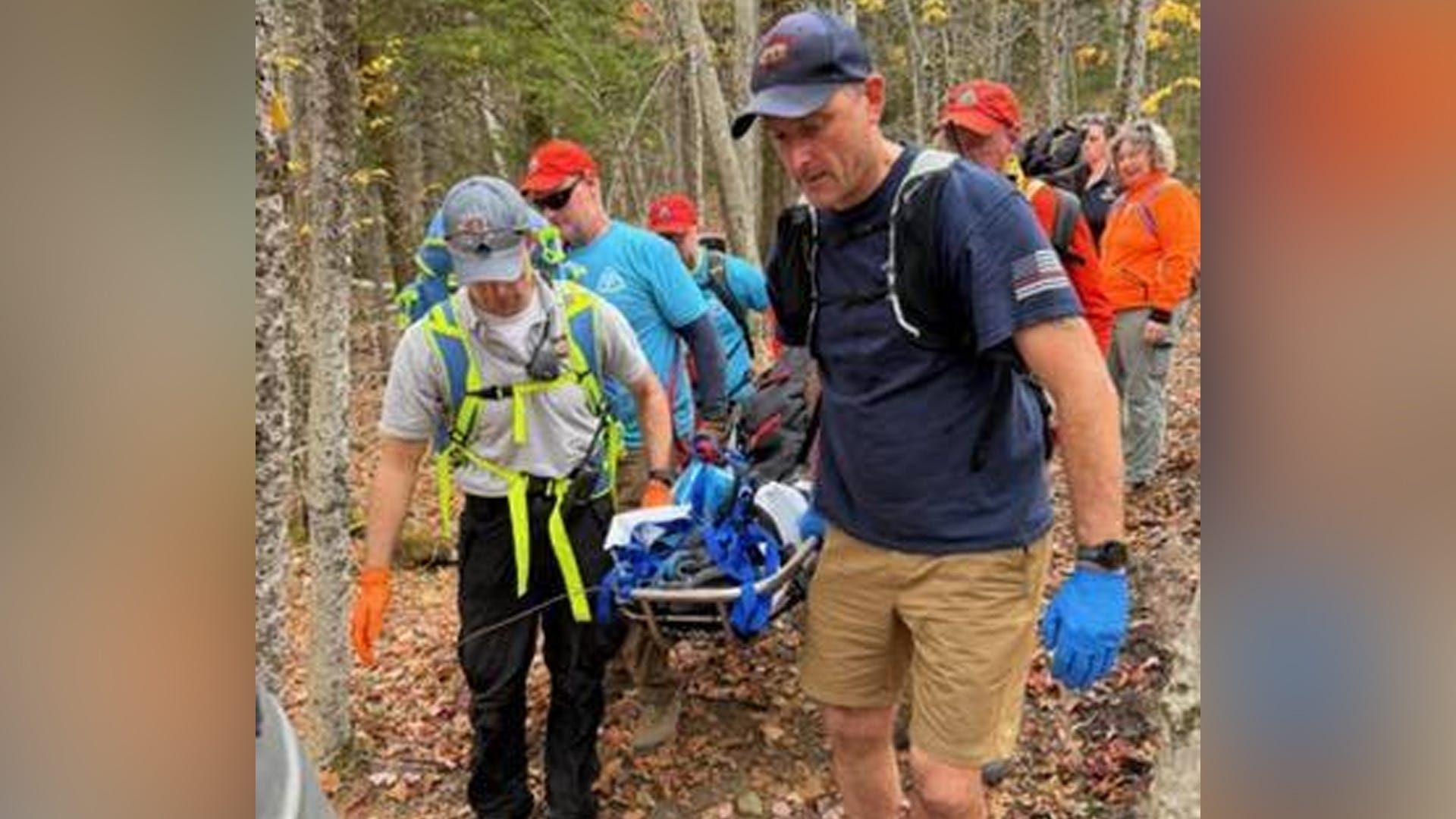 Maine first responders carry injured hiker nearly a mile out of woods ...