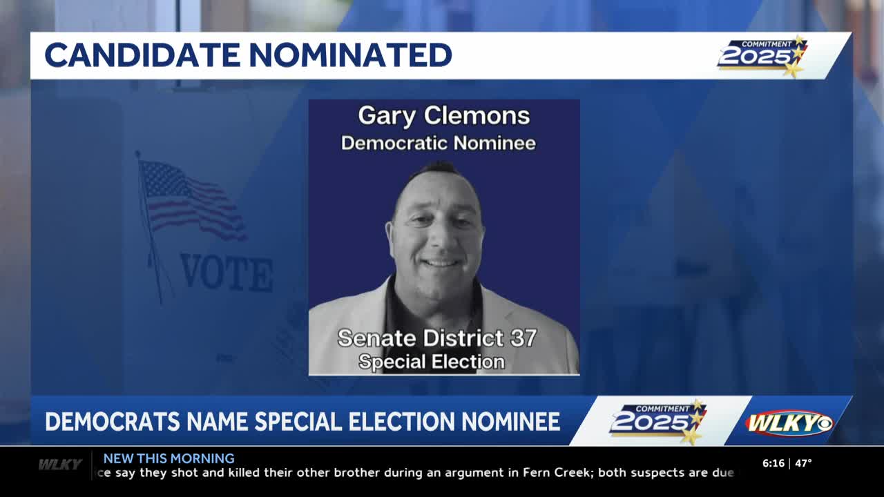 Louisville Democratic Party names nominee for upcoming special election