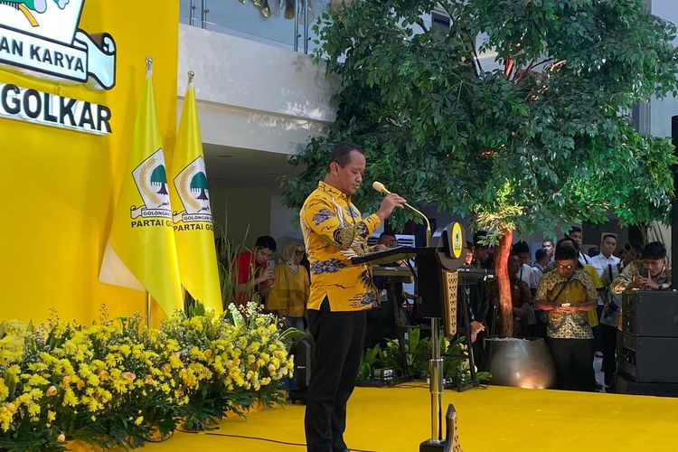 Bahlil Absen Jajarannya di HUT Golkar: Gaya Prabowo yang Digunakan