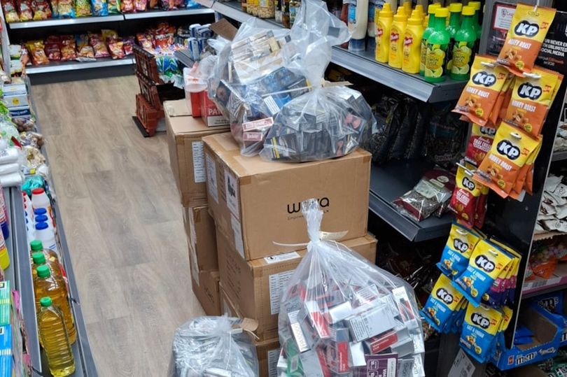 Haslingden shop with stash of illegal goods shut down after ...