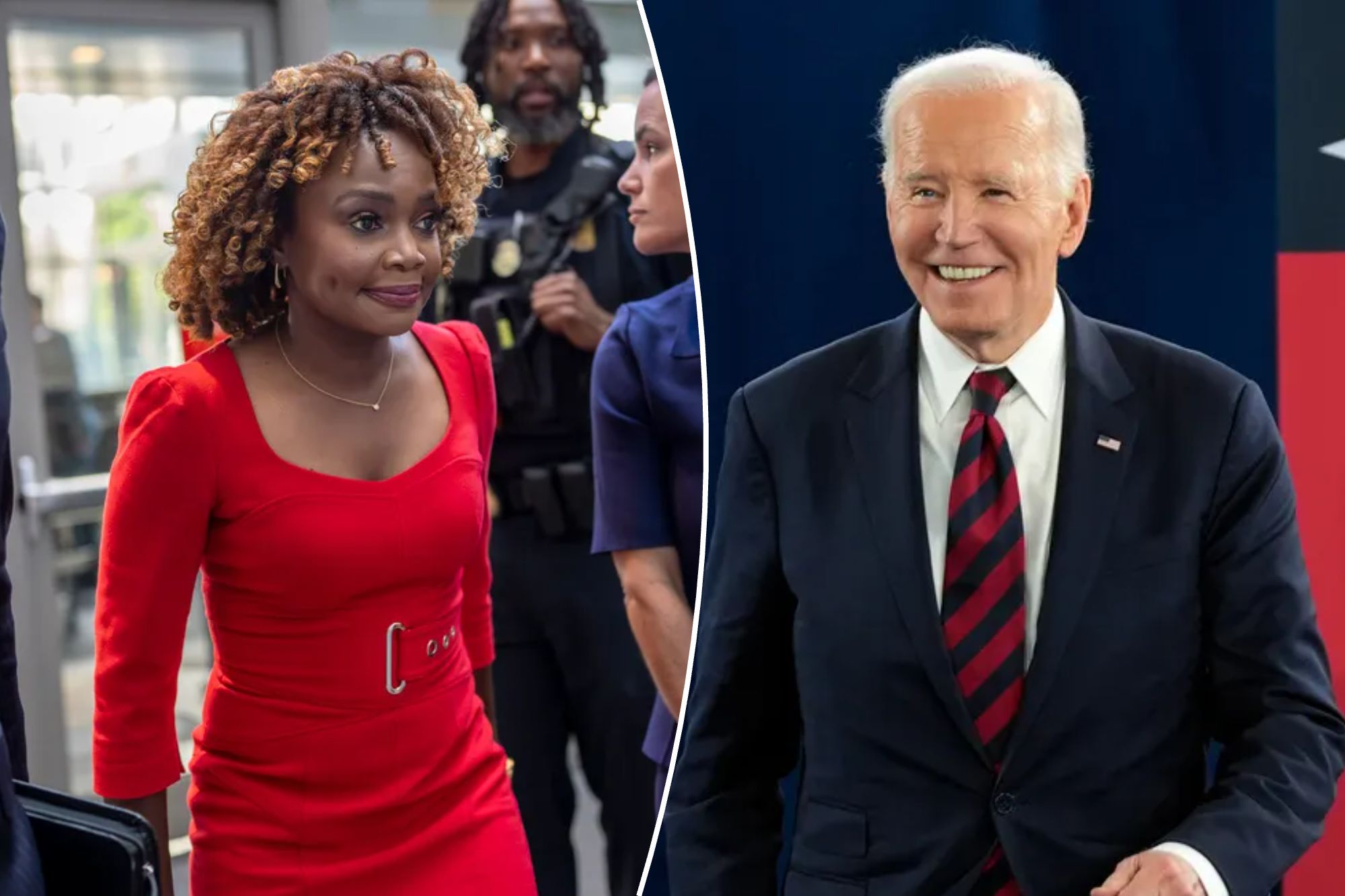 Karine Jean-Pierre insists she saw no cognitive decline in Biden before ...