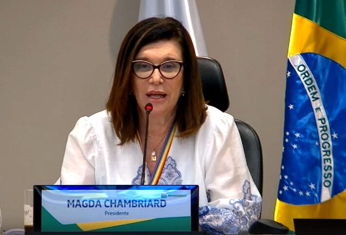 A presidente da Petrobras, Magda Chambriard Foto: Agência Petrobras