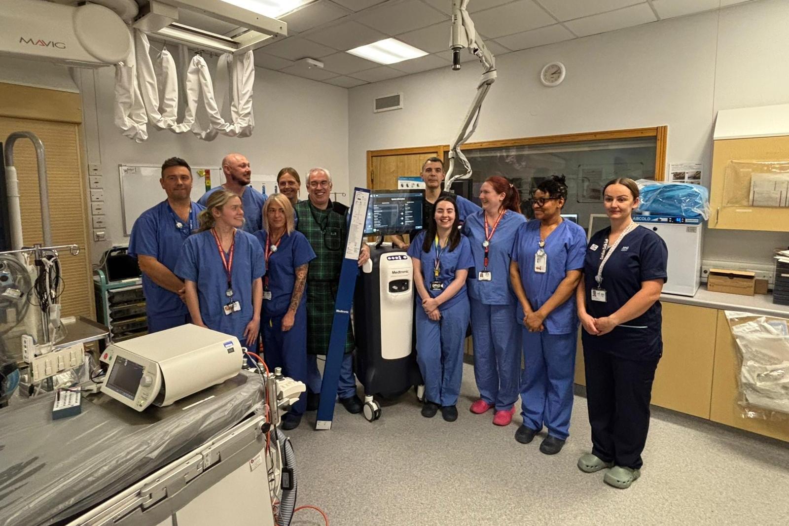 Heart rocedure is the first of many for Ninewells