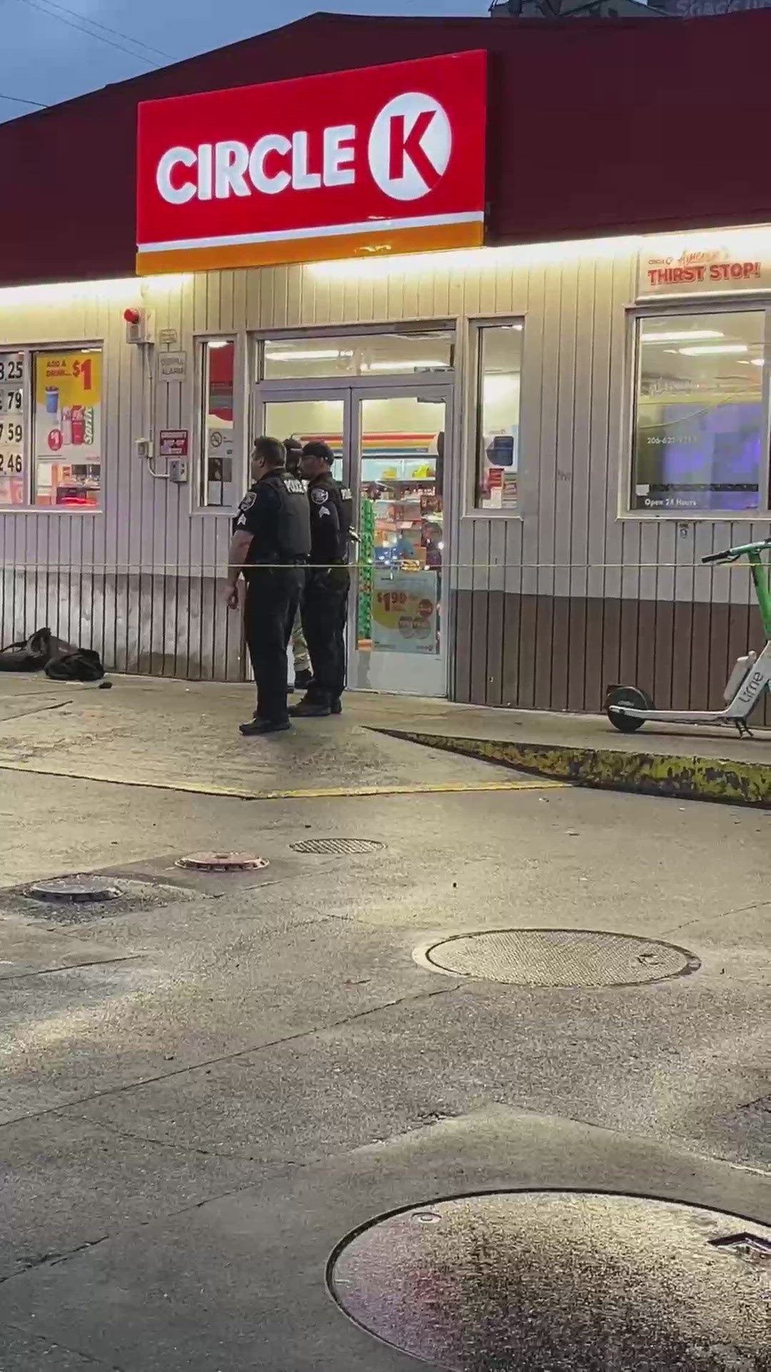 Seattle police investigating after man accidentally shoots himself at(01)