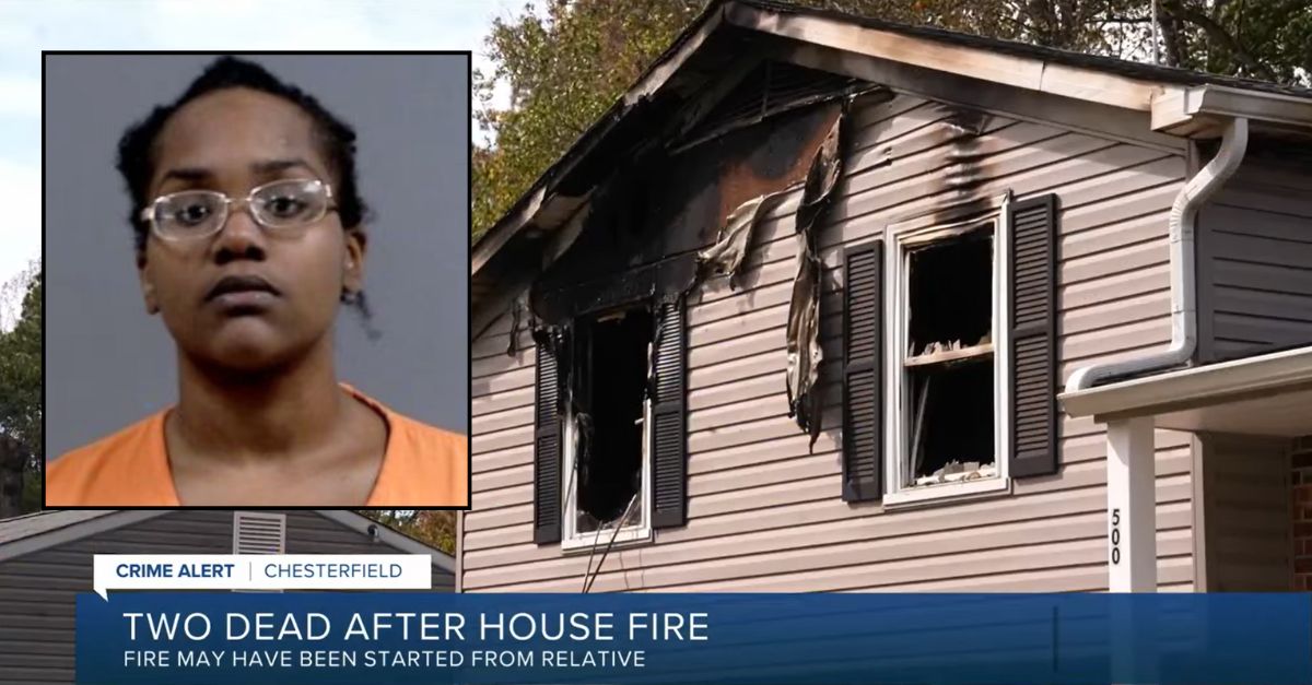 Woman set house fire that killed her grandmother, greataunt after she