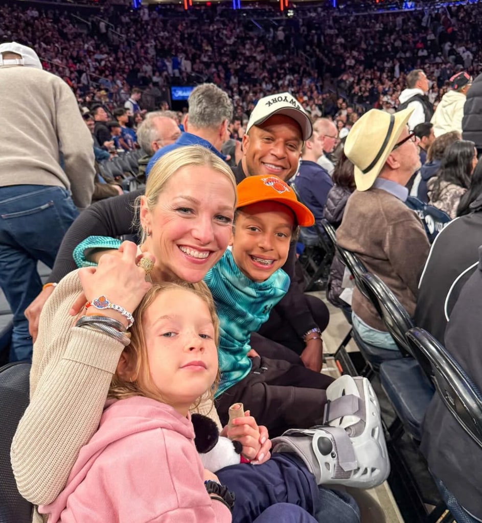 He has a busy home life