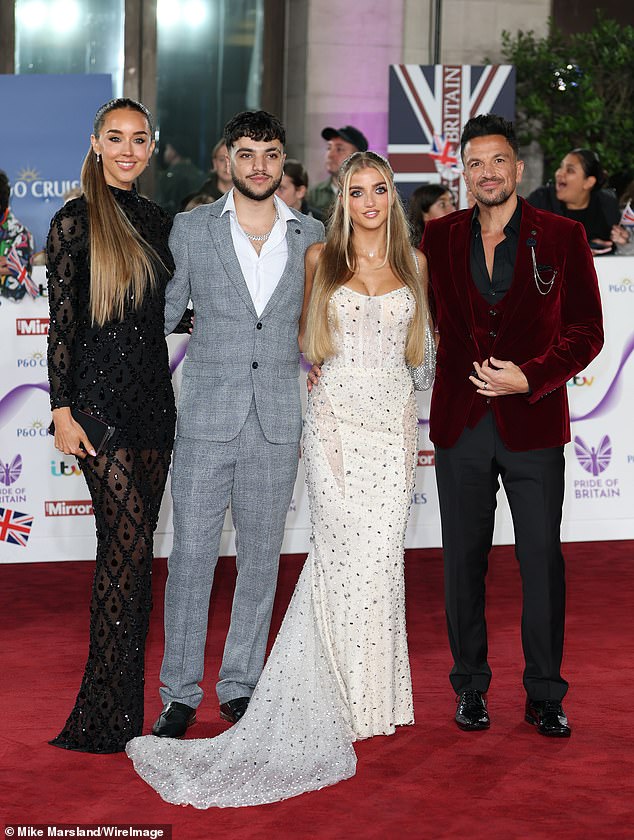 Princess Andre joins her family at the Pride Of Britain Awards