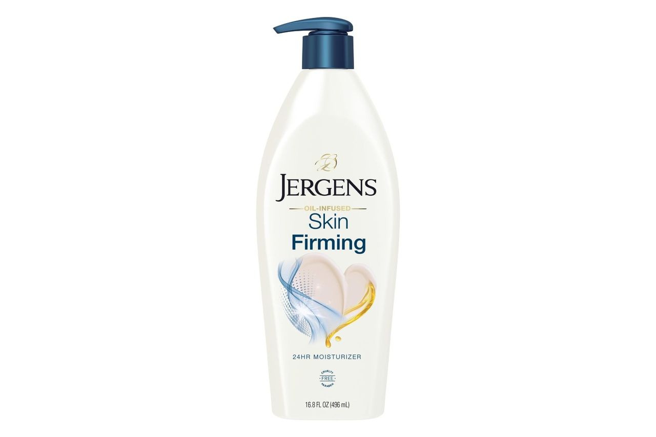 Jergens Skin Firming Body Lotion for Dry to Extra Dry Skin, Skin Tightening Cream