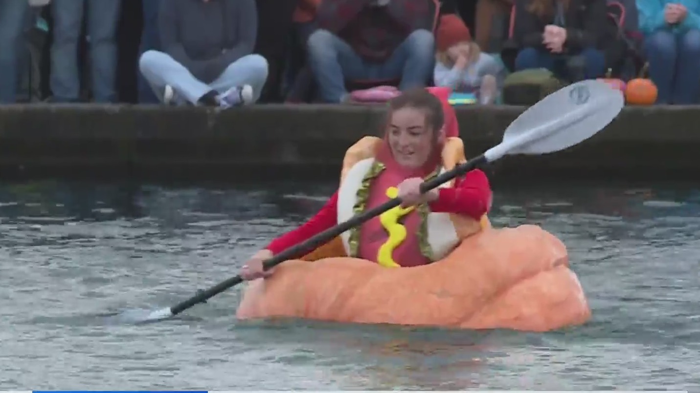 Giant Pumpkin Regatta makes a splash 21 years in a row