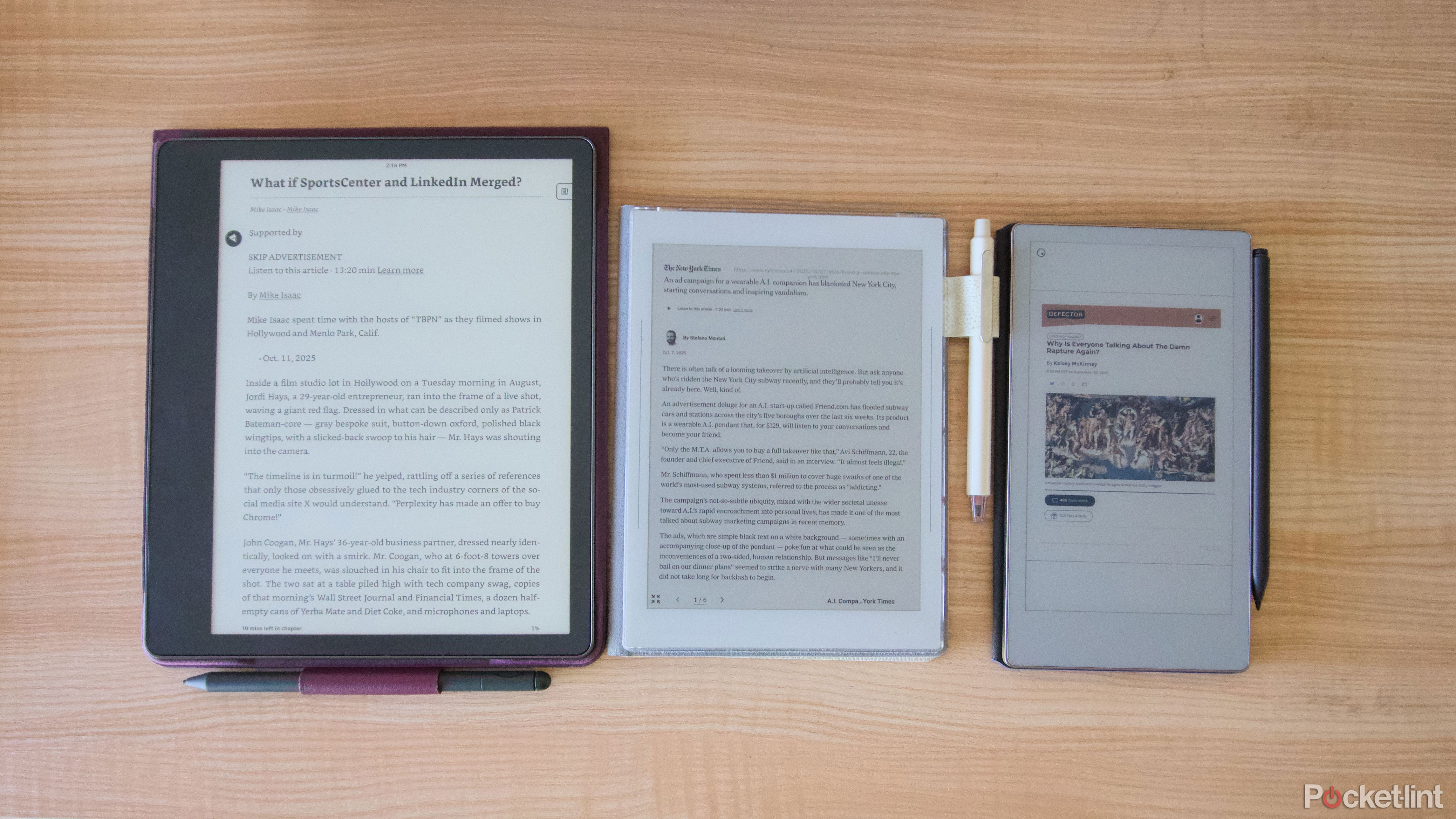 I read more than just books on my E Ink tablet with this clever workaround