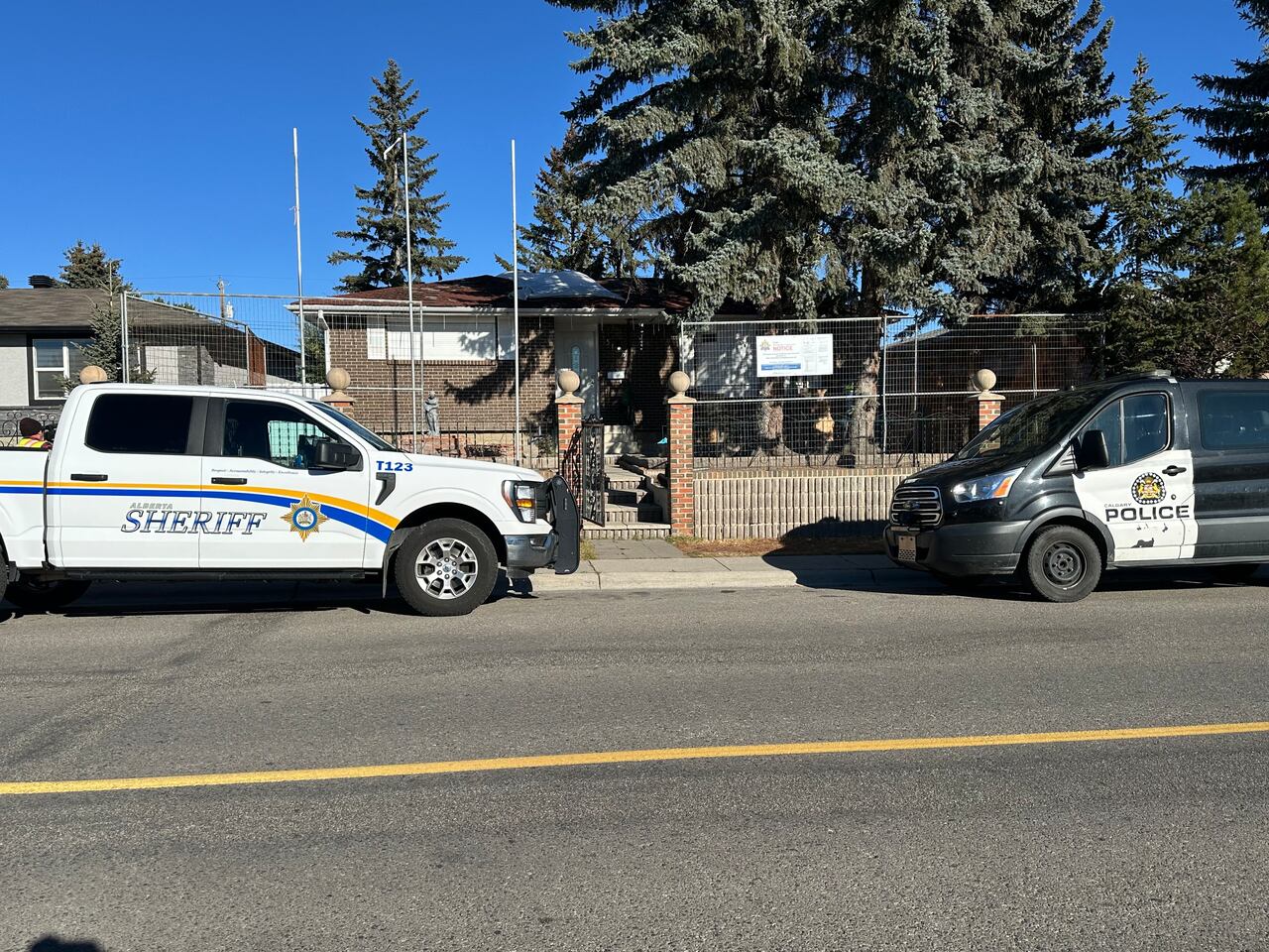 Alberta Sheriffs shut down 'problem property' in northeast Calgary