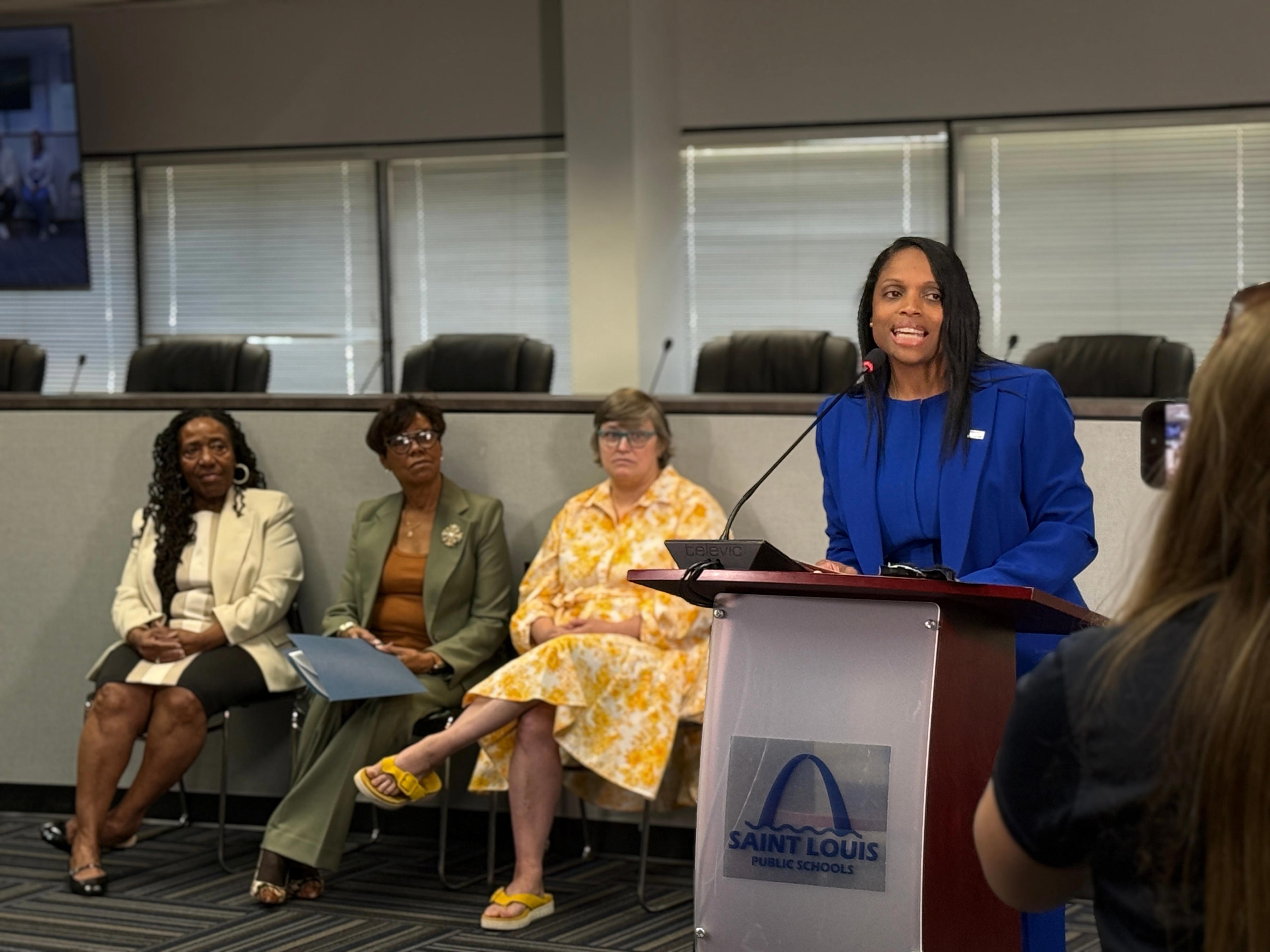 New SLPS Superintendent introduced, few answers given on predecessor's ...