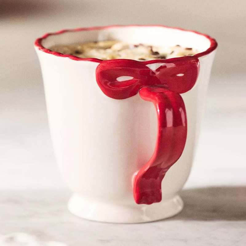 Benedita Bow Stoneware Mug