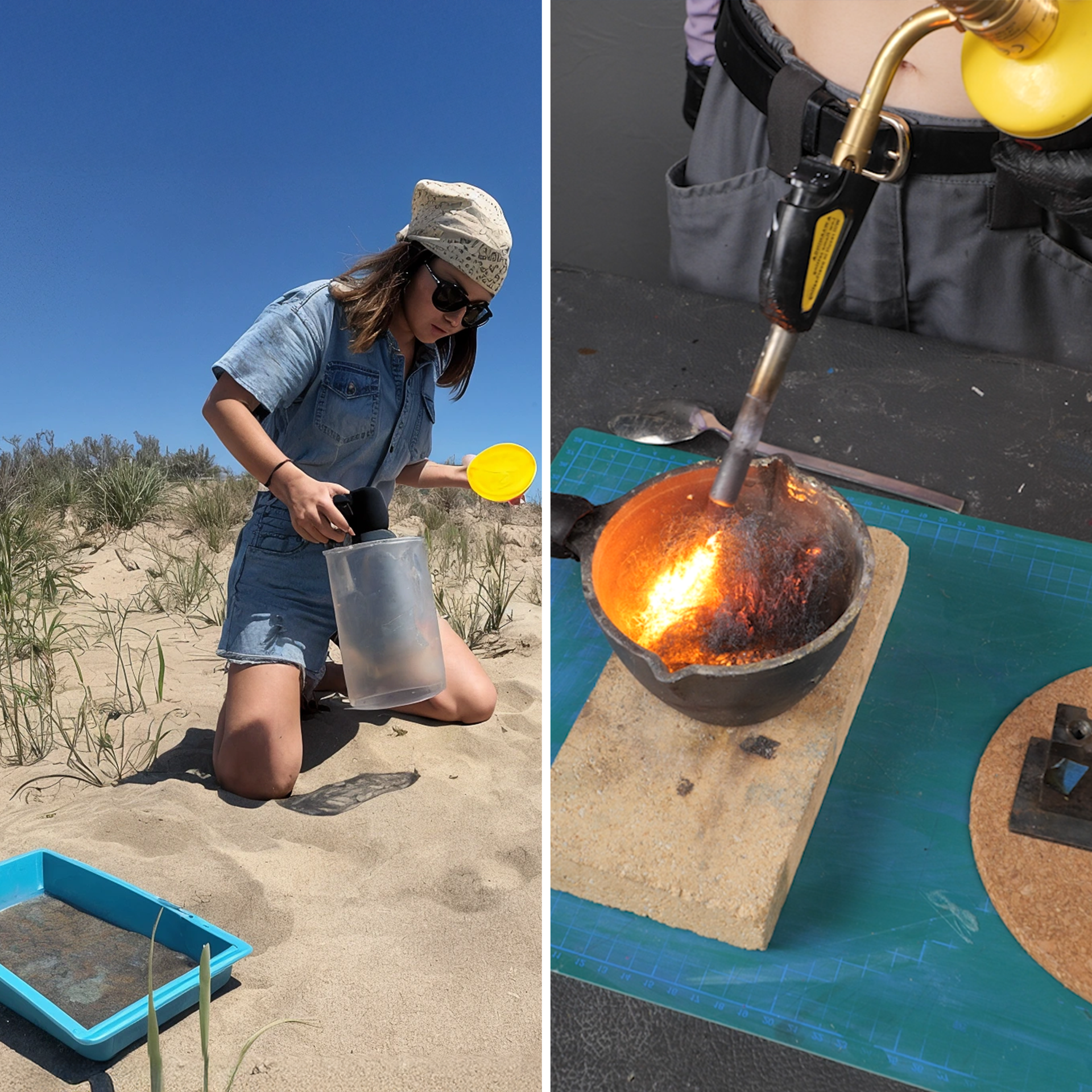 She turned scrap into a dog-inspired masterpiece