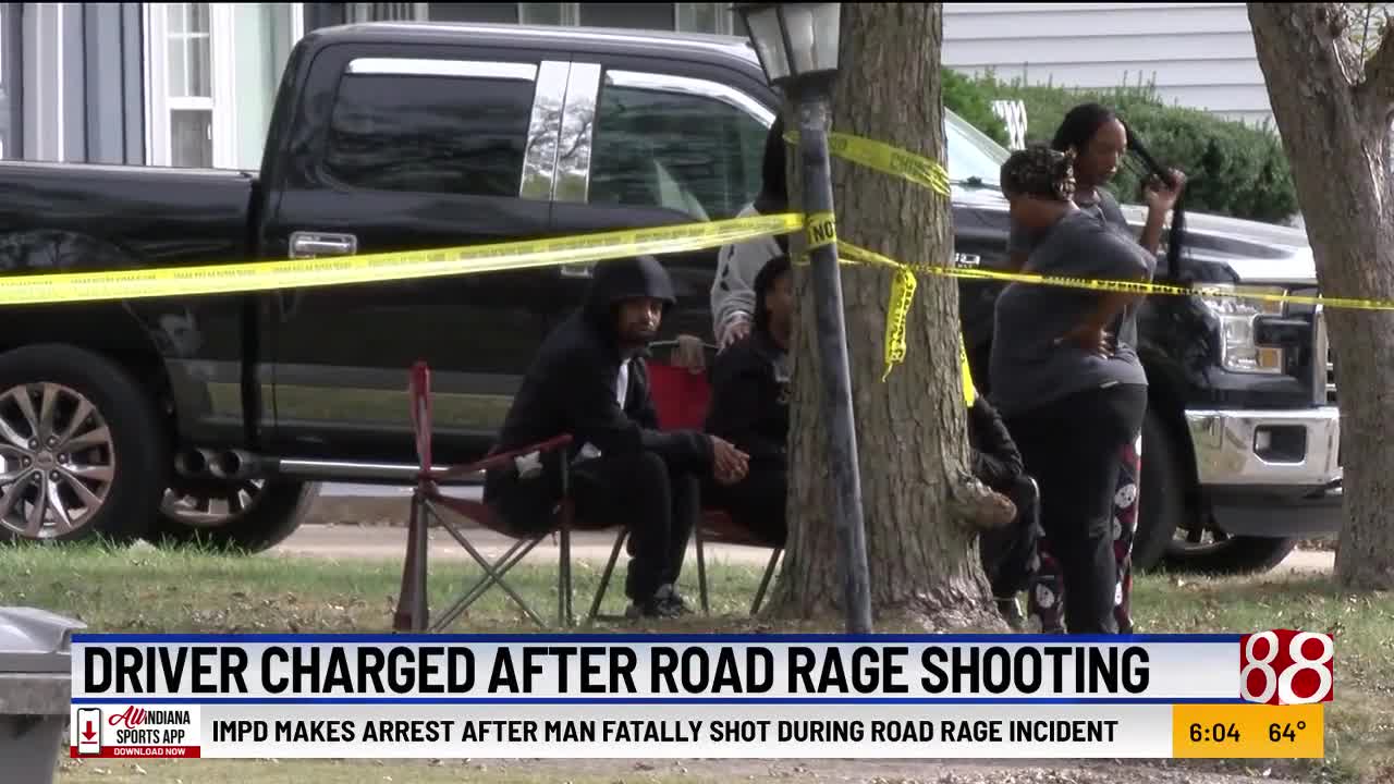 Driver charged after road rage shooting