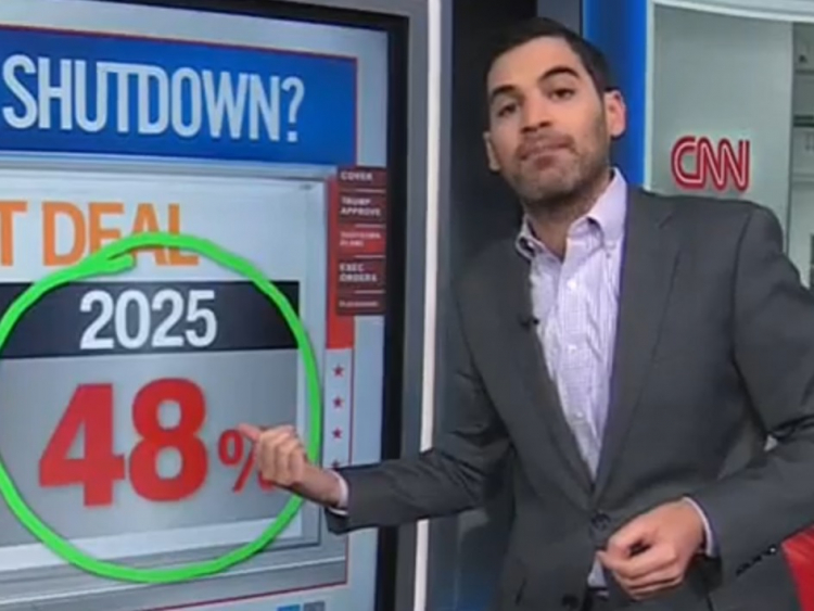 CNN's Enten: This Shutdown Hasn't Eaten Into Trump's Support At All ...