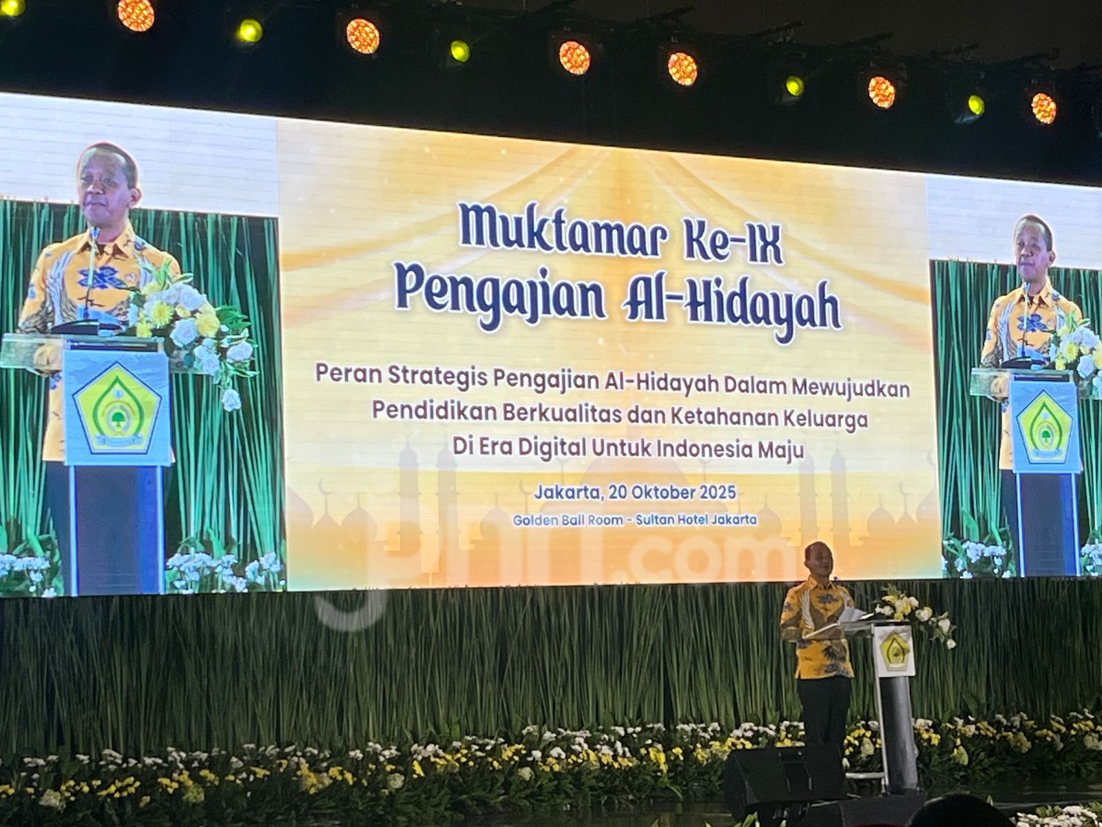 Bahlil Ajak Ibu-Ibu Al-Hidayah Kuatkan Suara Golkar