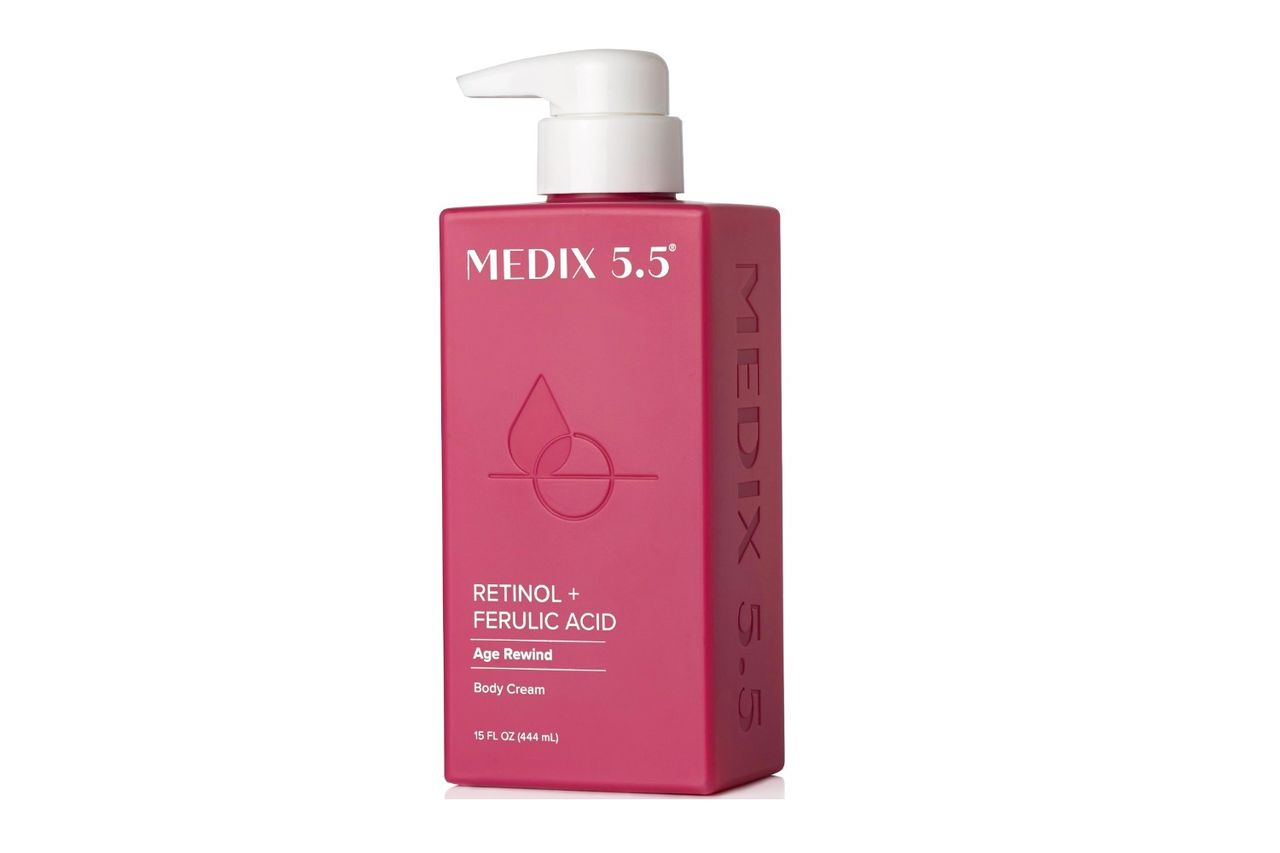 Medix 5.5 Retinol Body Lotion Firming Moisturizer | Crepey Skincare