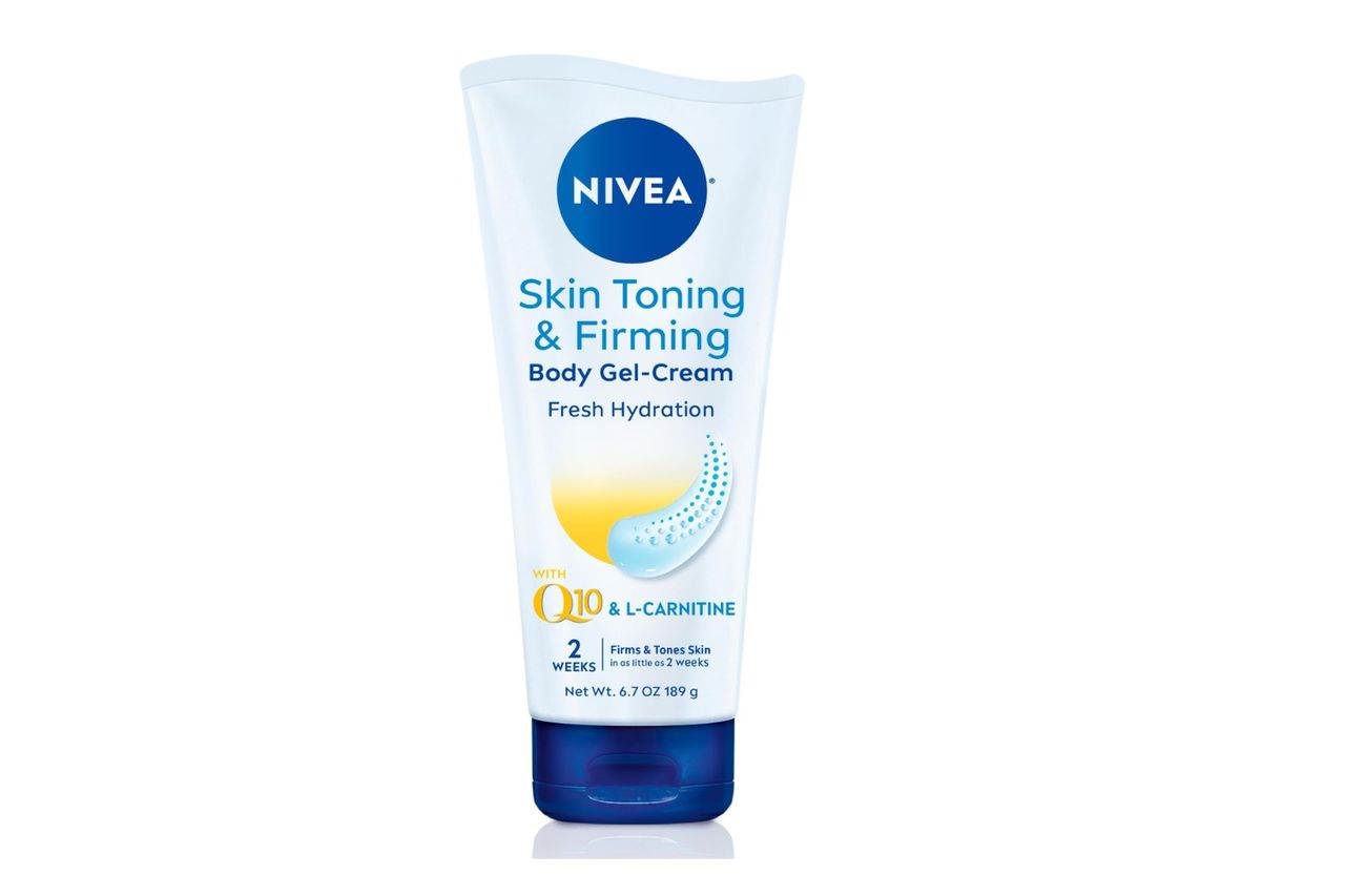 NIVEA Skin Firming & Toning Body Gel Cream with Q10, Hyaluronic Acid