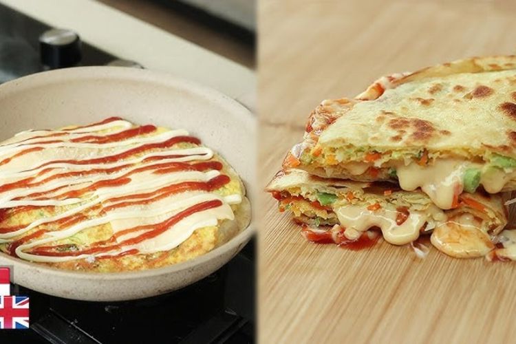5 Menit, Sarapan Lezat: Resep Tortilla Telur Korea ala Devina Hermawan