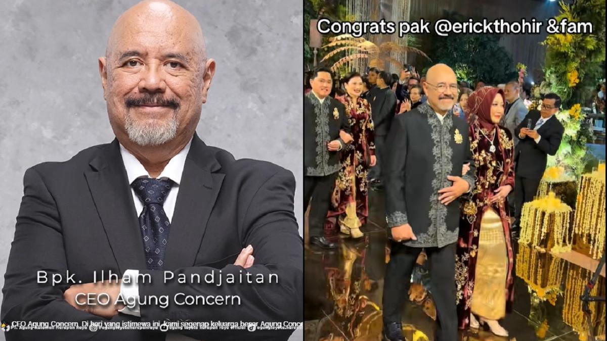 Mahatma Ilham Panjaitan, Sang Godfather yang Kini Jadi Besan Erick Thohir