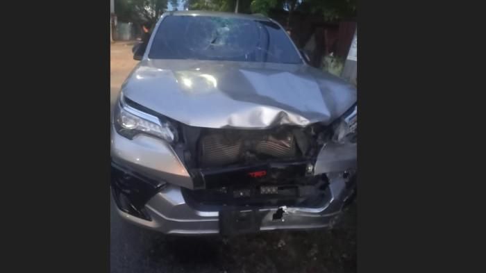 Bodi Depan Toyota Fortuner Jadi Bukti, Kakek Pengendara Bentor Meninggal Tragis