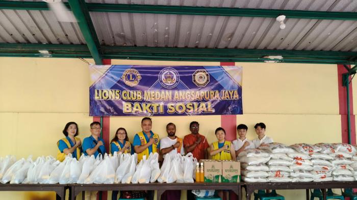 Sambut Deevapali 2025, LCM Angsapura Jaya Bagikan Sembako