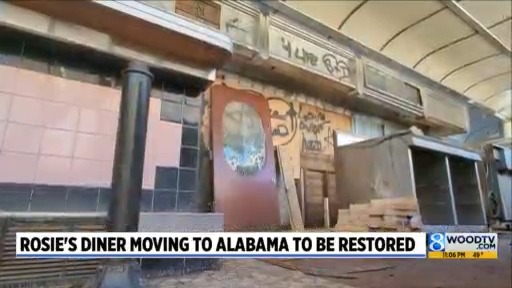 Rosie’s Diner moving to Alabama to be restored