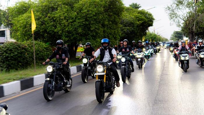 Kemeriahan Yamaha RCG di Palangkaraya, Peserta Diajak Rolling City dan Nikmati Hiburan Musik Live