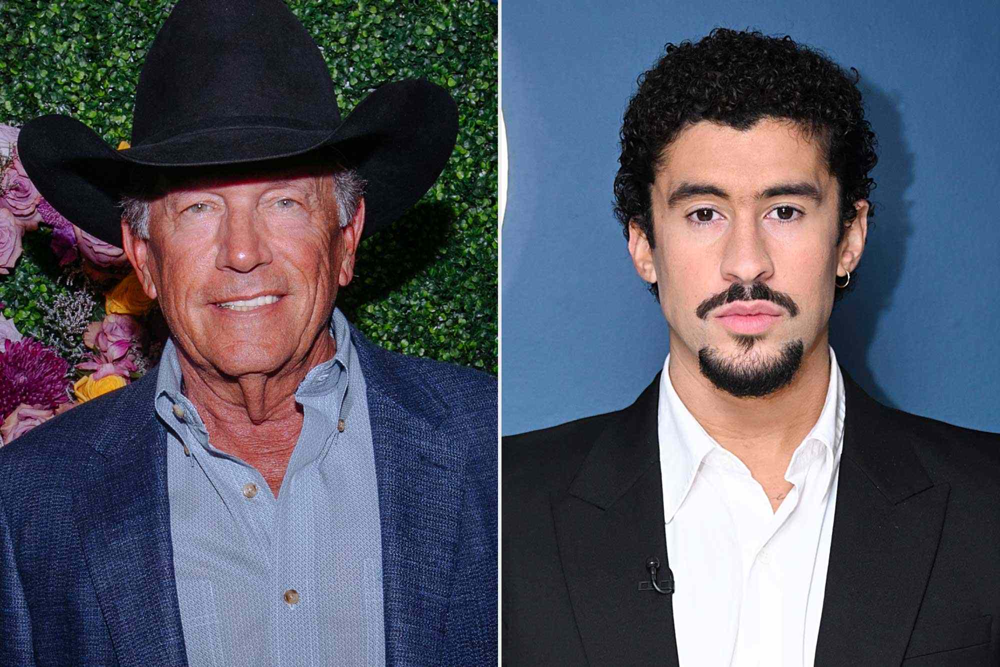 Petition to replace Bad Bunny with George Strait for Super Bowl ...