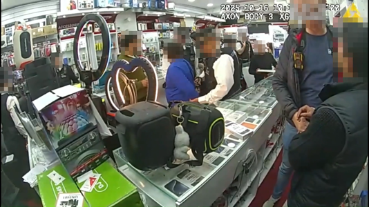 Scotland Yard officers carried out raids at 120 shops (Scotland Yard)